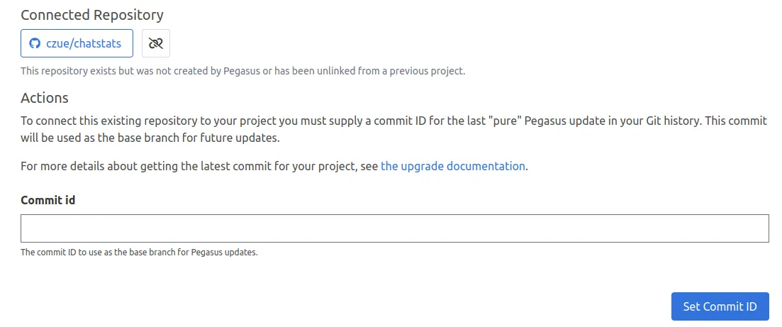 Set Commit